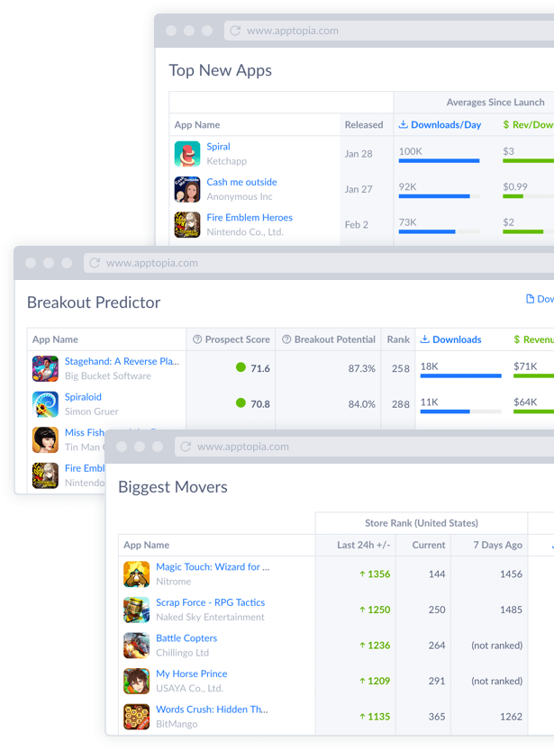 Top New Apps Screenshot